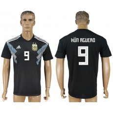 Argentina 9 ICARDI Away 2018 FIFA World Cup Soccer Thailand Soccer Jersey
