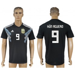 Argentina 9 ICARDI Away 2018 FIFA World Cup Soccer Thailand Soccer Jersey
