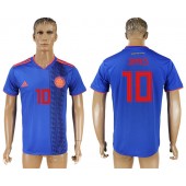 Colombia 10 JAMES Away 2018 FIFA World Cup Soccer Thailand Soccer Jersey