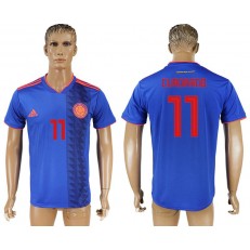 Colombia 11 CURDRADO Away 2018 FIFA World Cup Soccer Thailand Soccer Jersey