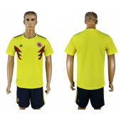 Colombia Home 2018 FIFA World Cup Soccer Jersey