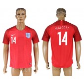 England 14 WALCOTT Away 2018 FIFA World Cup Soccer Thailand Soccer Jersey