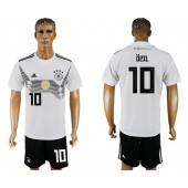 Germany 10 OZIL Home 2018 FIFA World Cup Soccer Jersey