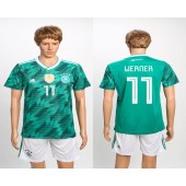 Germany 11 WERNER Away 2018 FIFA World Cup Soccer Jersey
