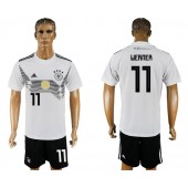 Germany 11 WERNER Home 2018 FIFA World Cup Soccer Jersey