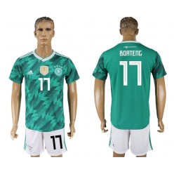 Germany 17 BOATENG Away 2018 FIFA World Cup Soccer Jersey