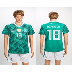 Germany 18 KIMMICH Away 2018 FIFA World Cup Soccer Jersey