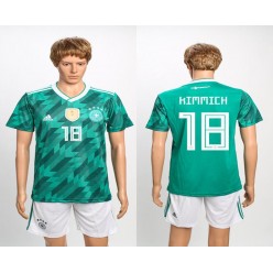 Germany 18 KIMMICH Away 2018 FIFA World Cup Soccer Jersey