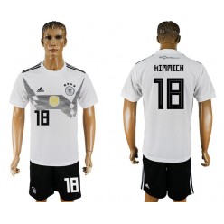 Germany 18 KIMMICH Home 2018 FIFA World Cup Soccer Jersey