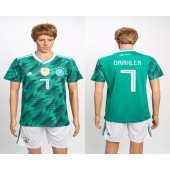 Germany 7 DRAXLER Away 2018 FIFA World Cup Soccer Jersey