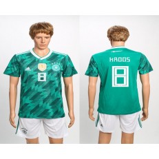 Germany 8 KROOS Away 2018 FIFA World Cup Soccer Jersey (2)