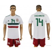Mexico 14 CHICHARITO Away 2018 FIFA World Cup Soccer Jersey