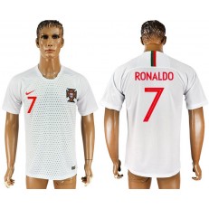 Portugal 7 RONALDO Away 2018 FIFA World Cup THAILAND Soccer Jersey