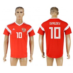 Russia 10 OSAGOEV Home 2018 FIFA World Cup Soccer Thailand Soccer Jersey