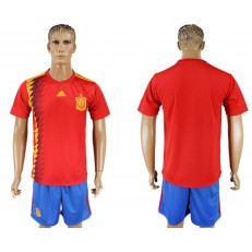 Spain Home 2018 FIFA World Cup Soccer Jersey