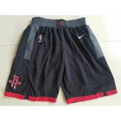 Houston Rockets Black Nike Swingman Shorts