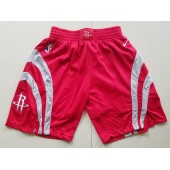 Houston Rockets Red Icon Nike Swingman Shorts