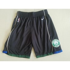 Milwaukee Bucks Black Nike Authentic Shorts