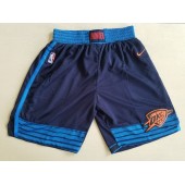 Oklahoma City Thunder Navy Nike Swingman Shorts