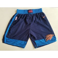 Oklahoma City Thunder Navy Nike Swingman Shorts