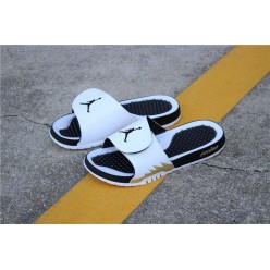 AIR JORDAN HYDRO 5 WHITE BLACK GOLD 555501-153