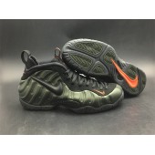 NIKE AIR FOAMPOSITE PRO SEQUOIA BLACK TEAM ORANGE 624041-304