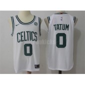 Boston Celtics #0 Jayson Tatum White Nike Swingman Men Jersey