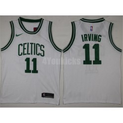 Boston Celtics #11 Kyrie Irving 2017-18 New Season White Nike Men Jersey