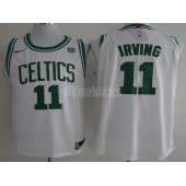 Boston Celtics #11 Kyrie Irving White Nike Authentic Men Jersey
