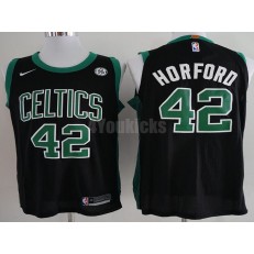 Boston Celtics #42 Al Horford Black Nike Authentic Men Jersey