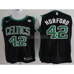 Boston Celtics #42 Al Horford Black Nike Authentic Men Jersey