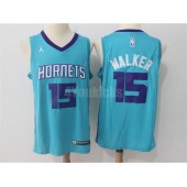 Charlotte Hornets #15 Kemba Walker Teal Swingman Nike Men Jersey