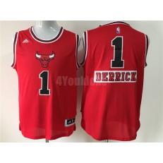 Chicago Bulls #1 Derrick Rose Red 2014-15 Christmas Day Swingman Men Jersey