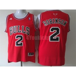 Chicago Bulls #2 Jerian Grant Red New Revolution 30 Men Jersey