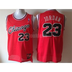 Chicago Bulls #23 Michael Jordan Red 1984-85 Hardwood Classics Men Jersey