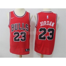 Chicago Bulls #23 Michael Jordan Red Nike Swingman Men Jersey