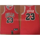 Chicago Bulls #23 Michael Jordan Swingman Red Road Nike Men Jersey - Icon Edition
