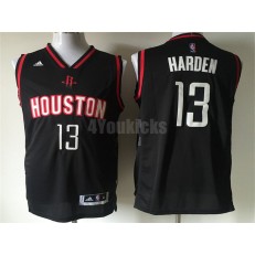 Houston Rockets #13 James Harden Black New Revolution 30 Men Jersey