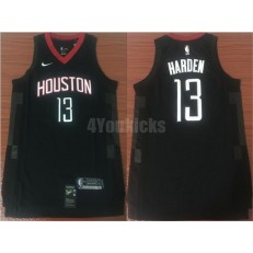 Houston Rockets #13 James Harden Black Nike Swingman Men Jersey
