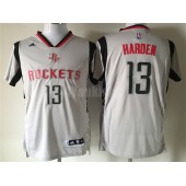 Houston Rockets #13 James Harden Grey Clutch City Short Sleeve Men Jersey