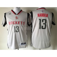 Houston Rockets #13 James Harden Grey Clutch City Short Sleeve Men Jersey