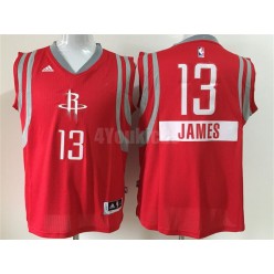 Houston Rockets #13 James Harden Red 2014-15 Christmas Day Swingman Men Jersey