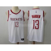 Houston Rockets #13 James Harden White Nike Swingman Men Jersey