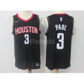 Houston Rockets #3 Chris Paul Black Nike Swingman Statement Edition Men Jersey
