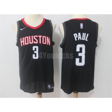 Houston Rockets #3 Chris Paul Black Nike Swingman Statement Edition Men Jersey