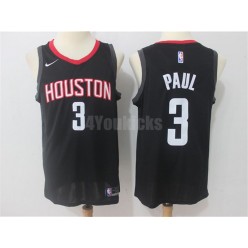 Houston Rockets #3 Chris Paul Black Nike Swingman Statement Edition Men Jersey