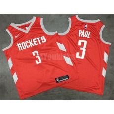 Houston Rockets #3 Chris Paul Red Nike Swingman Men Jersey