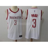 Houston Rockets #3 Chris Paul White Nike Swingman Men Jersey