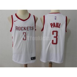Houston Rockets #3 Chris Paul White Nike Swingman Men Jersey