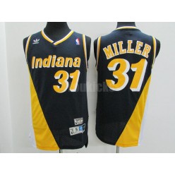 Indiana Pacers #31 Reggie Miller Navy Hardwood Classics Jersey